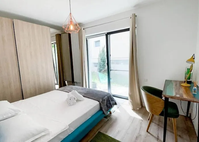 Terrace Nest - Relaxing Family Apart,Free Parking Lägenhet